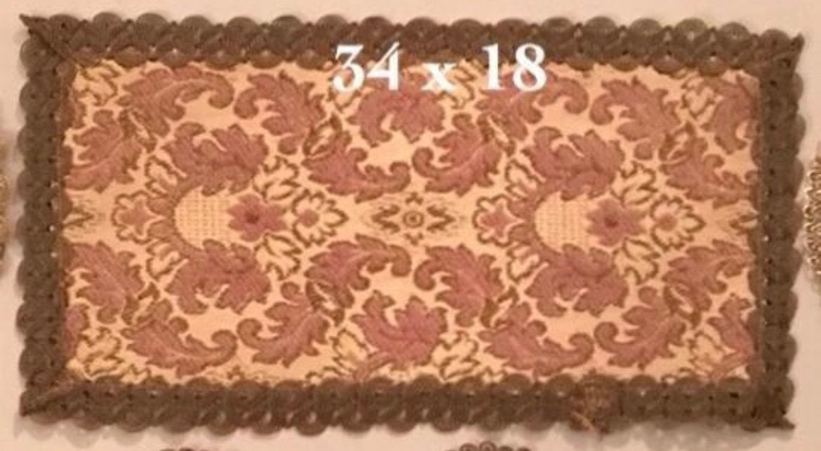 Vintage Kleedje met Bloemmotief, Ophalen of Verzenden, Rechthoek