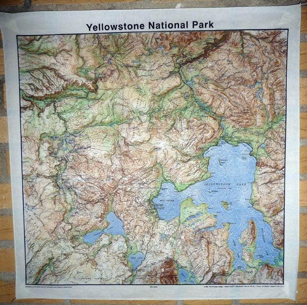 Bandana national park Yellowstone, Ophalen of Verzenden, Nieuw