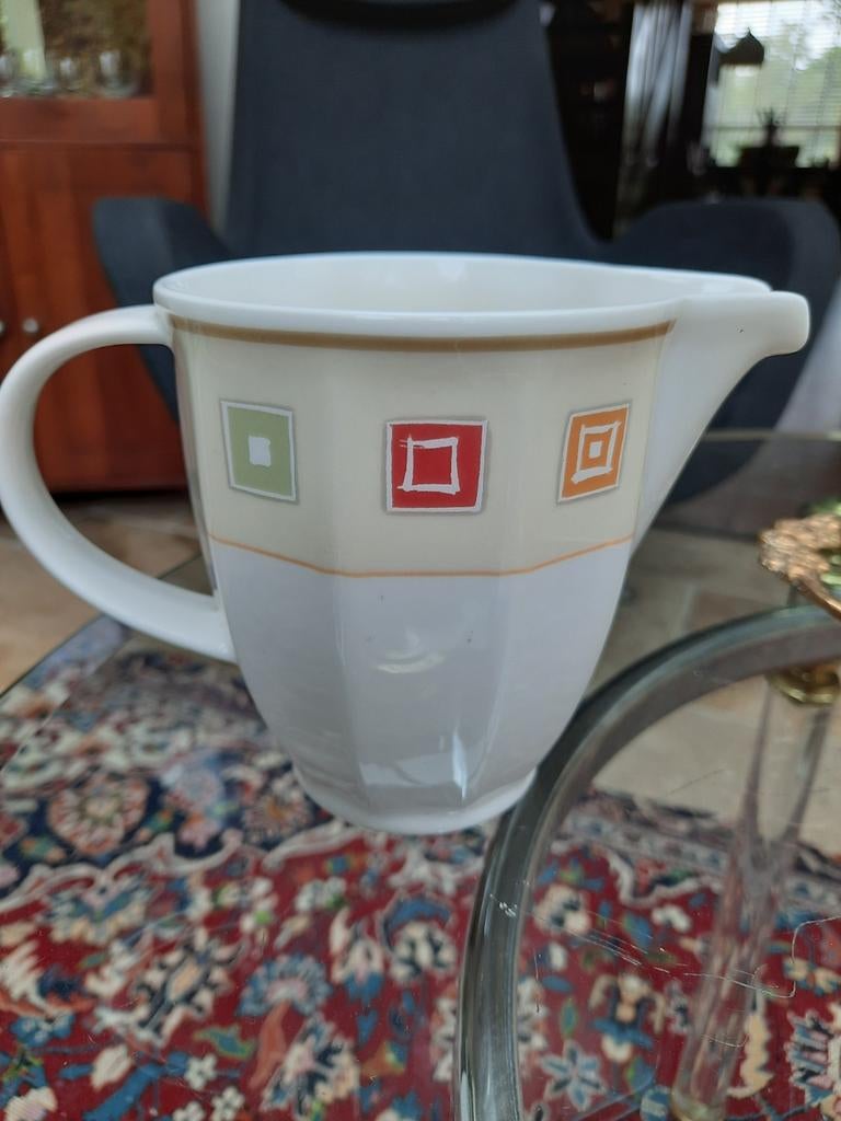 Villeroy & Boch Geo melkkan, Antiek en Kunst, Ophalen of Verzenden