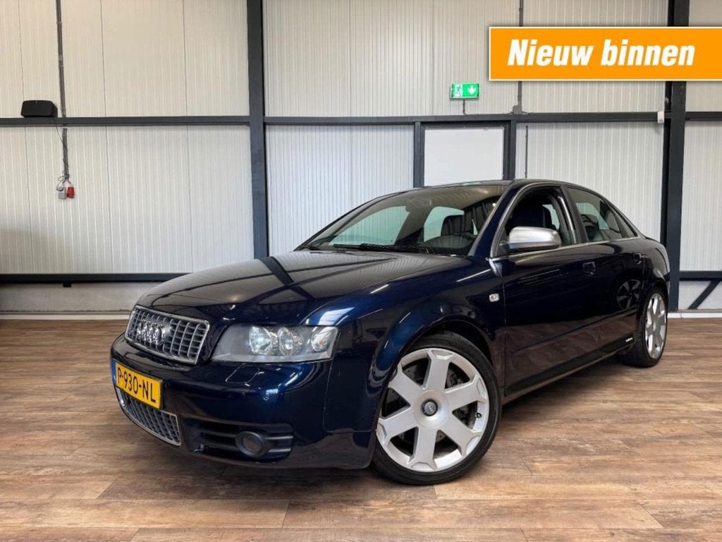 Audi S4 4.2 V8 Quattro S4 / AUTOMAAT / LEDER /, Auto's, Audi, Automaat, Gebruikt, Blauw, A4