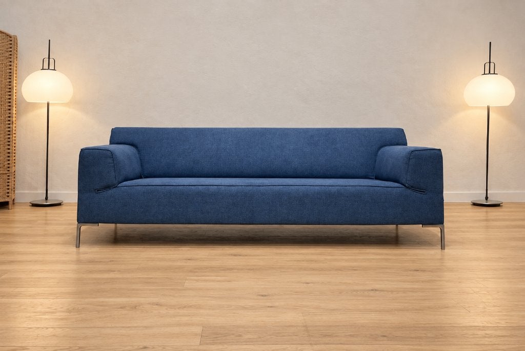 NIEUW GESTOFFEERD Design on Stock Bloq 3-Zits + GARANTIE