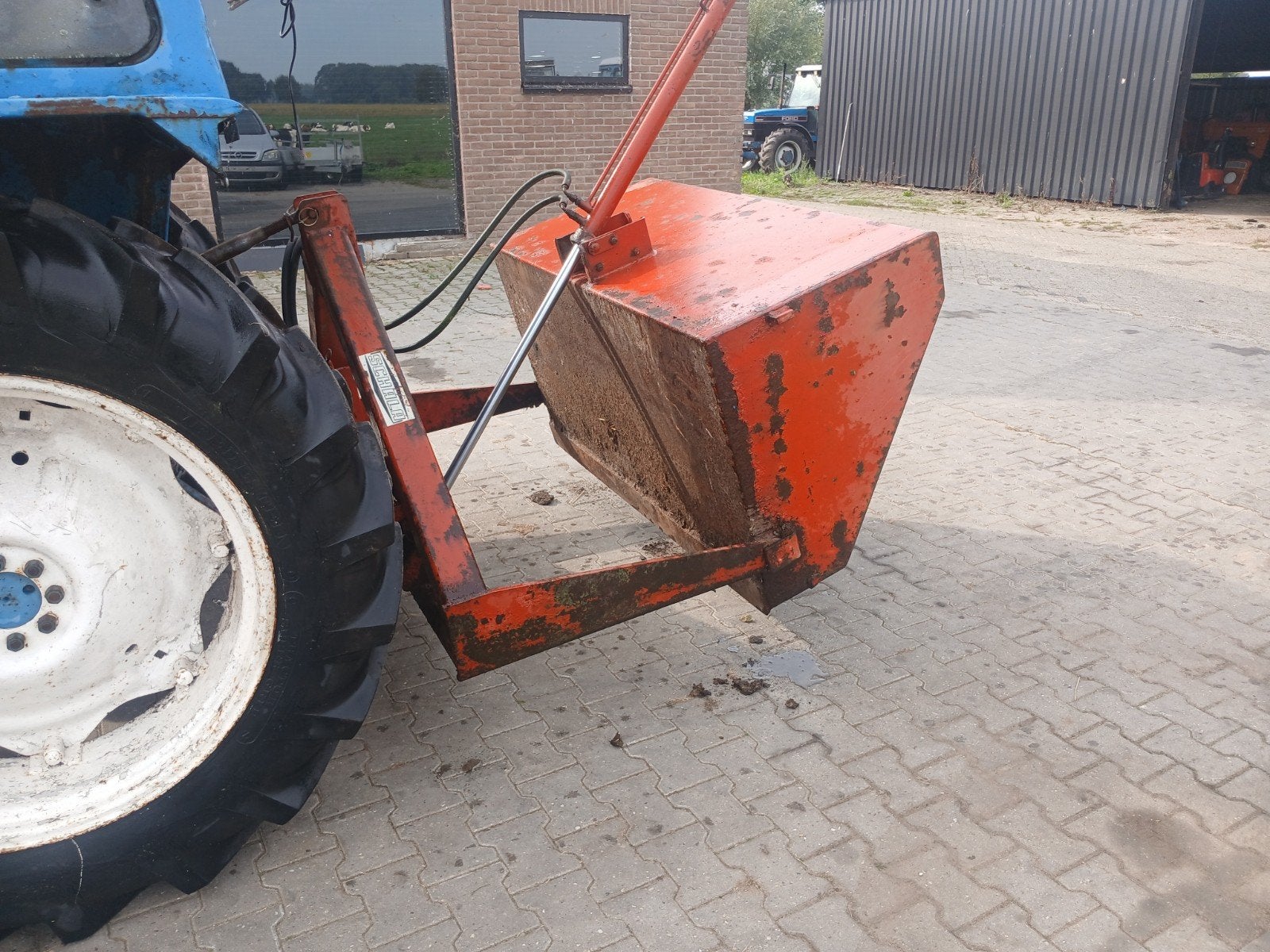 grondbak, palletdrager, weidesleep, Zakelijke goederen, Ophalen, Grondbewerking