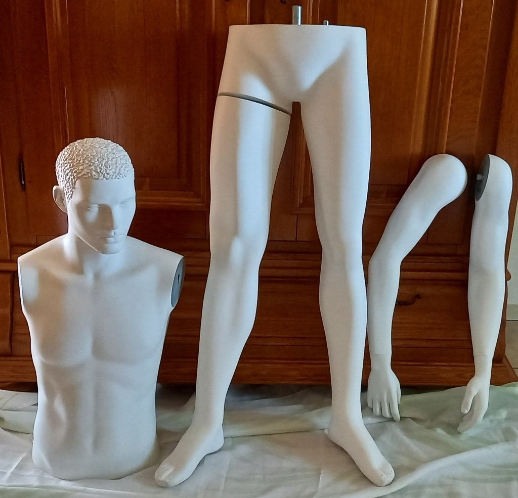Paspop -  etalagepop - mannequin, Ophalen, Gebruikt