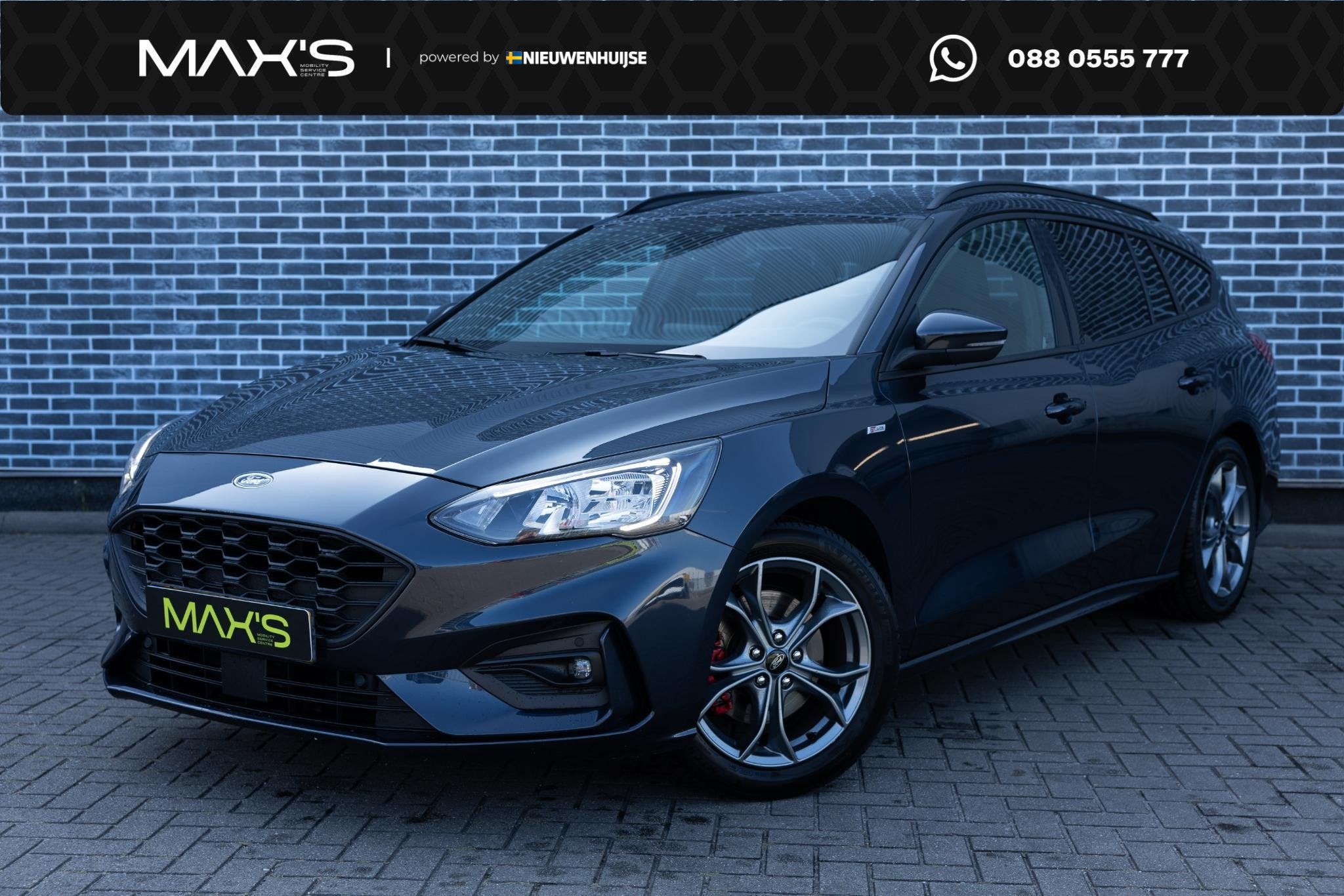 Ford Focus Wagon 1.0 EcoBoost Hybrid ST Line X Business | St, Auto's, Ford, Bedrijf, Te koop, Focus, ABS, Achteruitrijcamera, Airbags