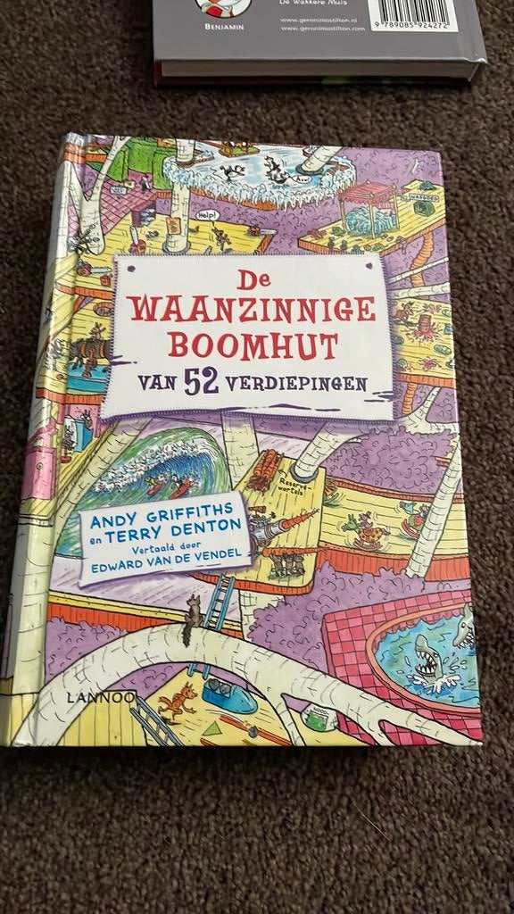 Andy Griffiths - De waanzinnige boomhut van 52 verdiepingen, Fictie algemeen, Andy Griffiths; Terry Denton, Ophalen of Verzenden