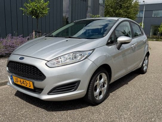 Ford Fiësta 1.0 48KW/65PK 5D 2016 Grijs, Auto's, 40 €/maand, Zwart, 525 kg, 23 km/l