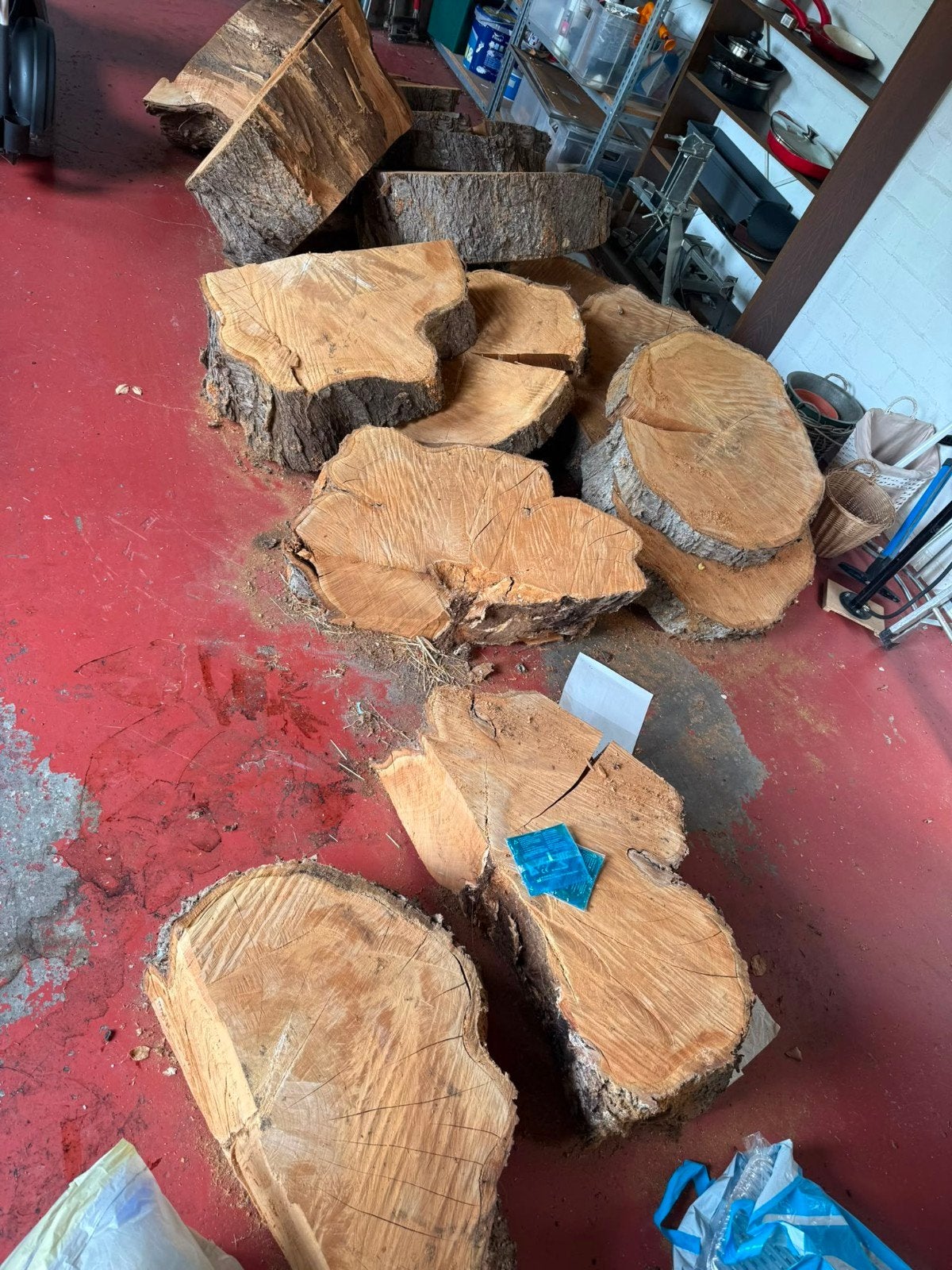 Mooie partij kersenhout, Doe-het-zelf en Verbouw, Hout en Planken, Ophalen, Overige typen, Nieuw, 50 mm of meer