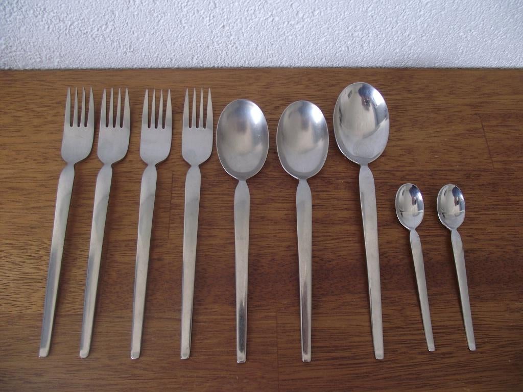 10 stuks RVS Sola Elite Diana bestek 1960-1970 per stuk, Antiek en Kunst, Antiek | Bestek, Ophalen of Verzenden