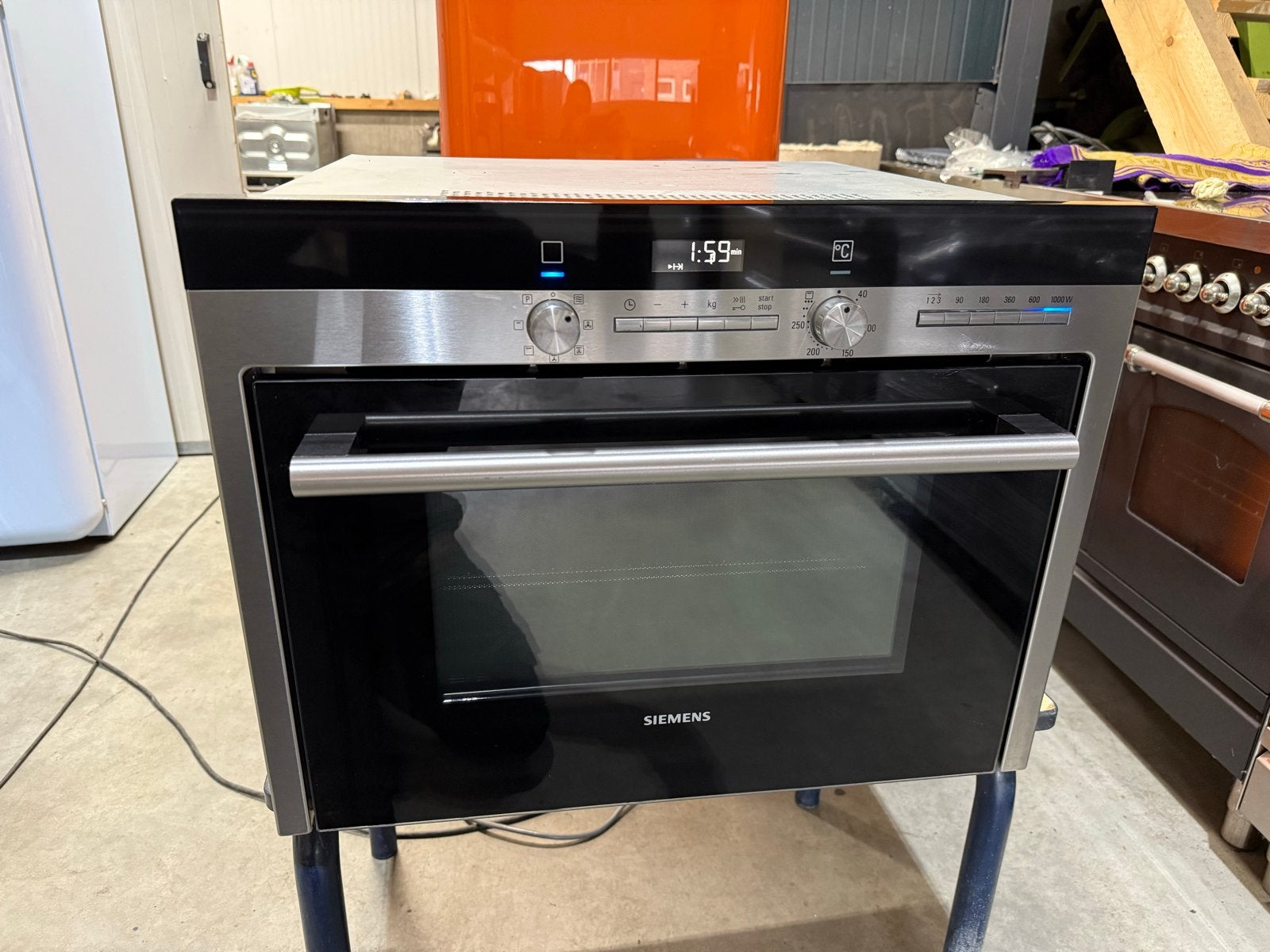 Siemens Inbouw Combi-oven - Zo goed als nieuw, Witgoed en Apparatuur, Ovens, 45 tot 50 cm, Bella, Hete lucht, 60 cm of meer