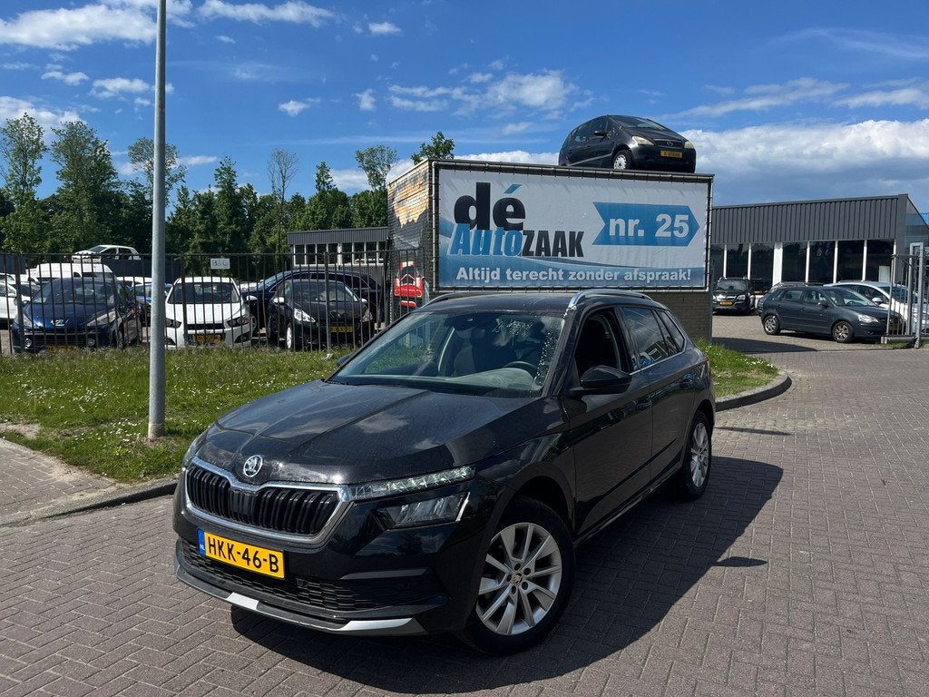 Skoda KAMIQ 1.0 TSI Active Virtual cockpit, Auto's, Voorwielaandrijving, Euro 6, Zwart, Bedrijf