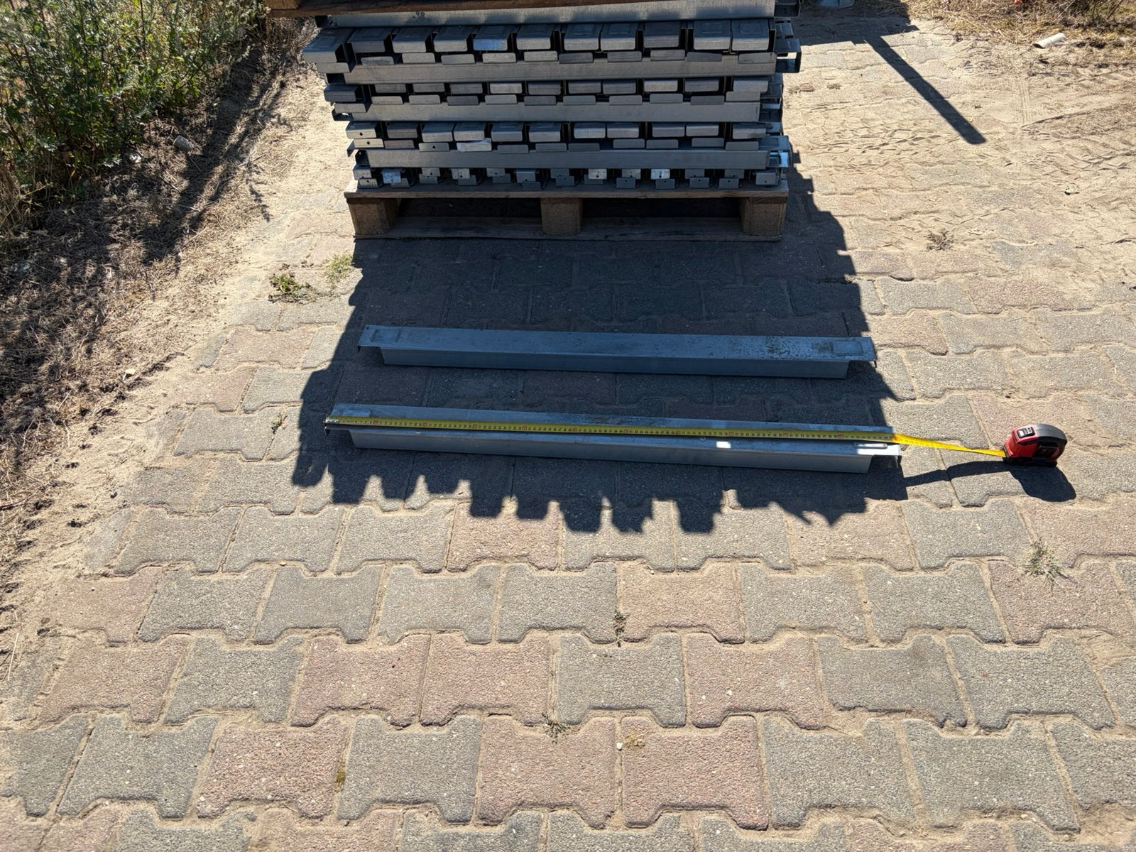 Stelling palletdragers stellingen, Ophalen of Verzenden, Zo goed als nieuw