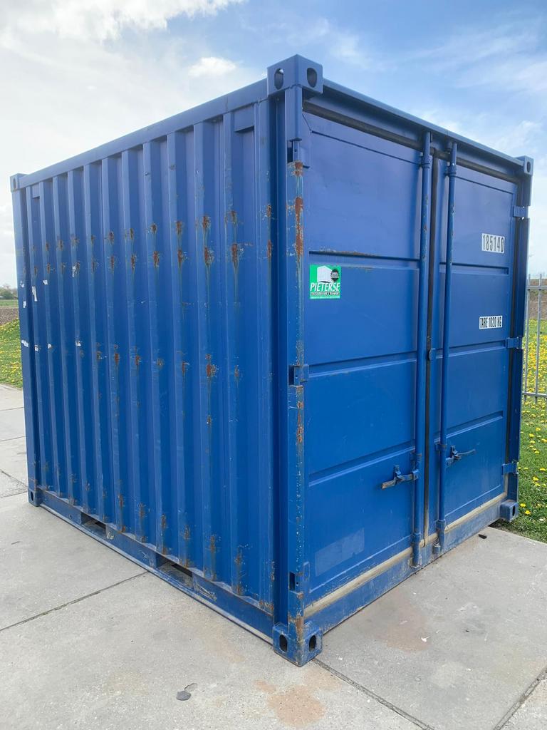 2021 10FT opslagcontainer / zeecontainer met sralen vloer, Zakelijke goederen, Ophalen