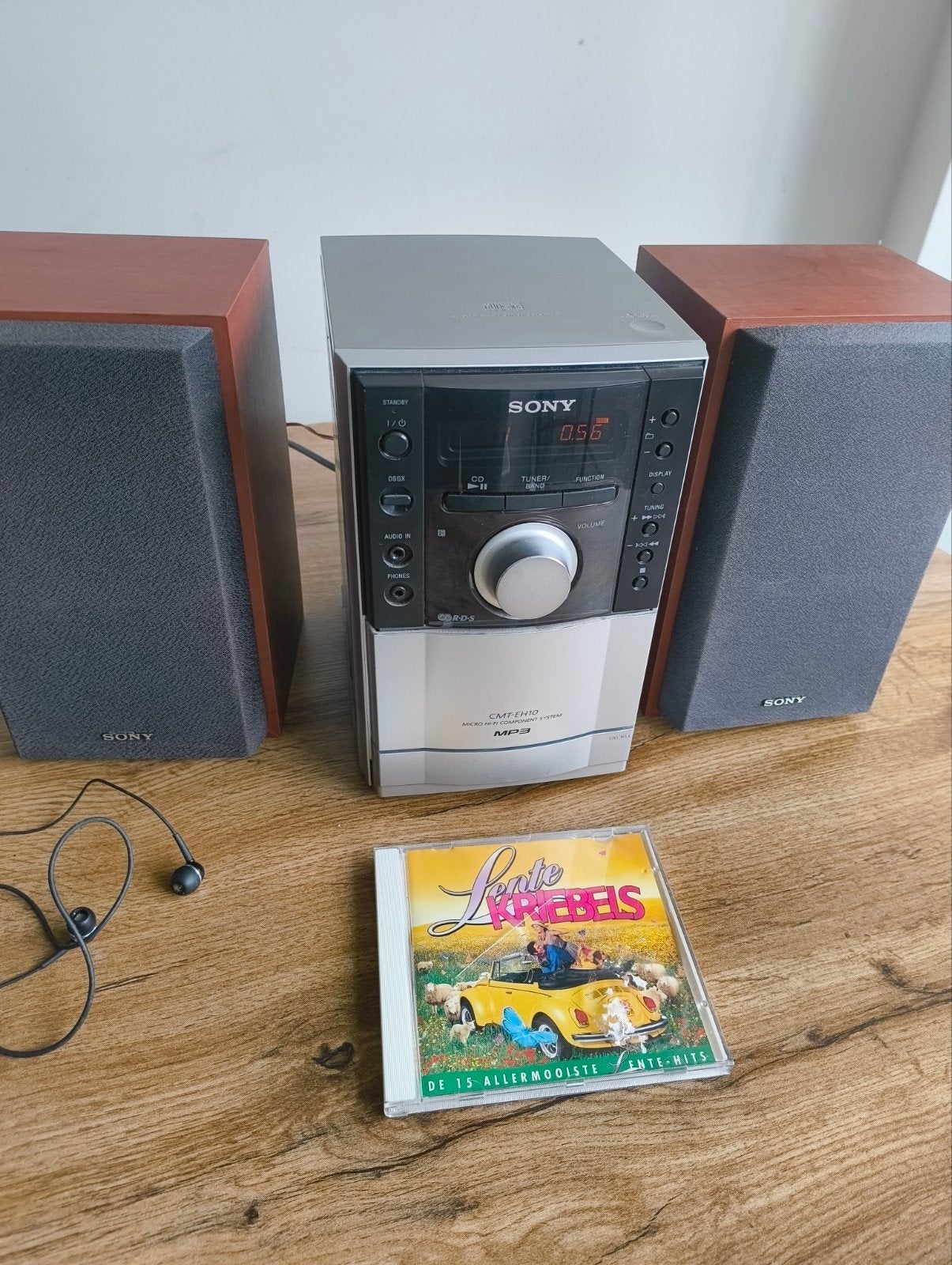 ​ Sony CMT-EH10 Micro Hi-Fi Component System (CD / AUX), Gebruikt, Cassettedeck, Ophalen of Verzenden, Microset