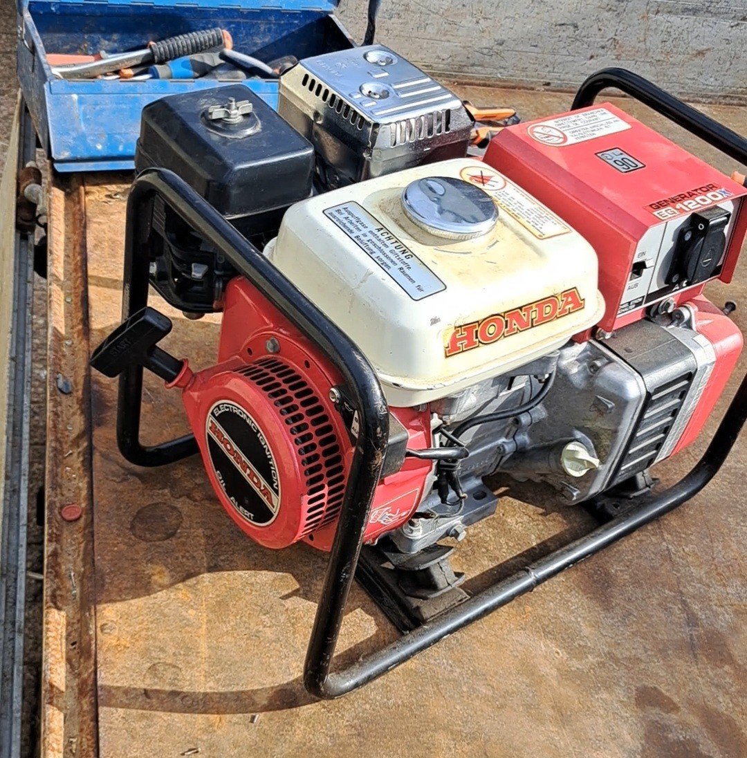 Honda Generator EB 1200X - Benzine Aggregaat, Ophalen, Gebruikt, Minder dan 5 kVA, Benzine