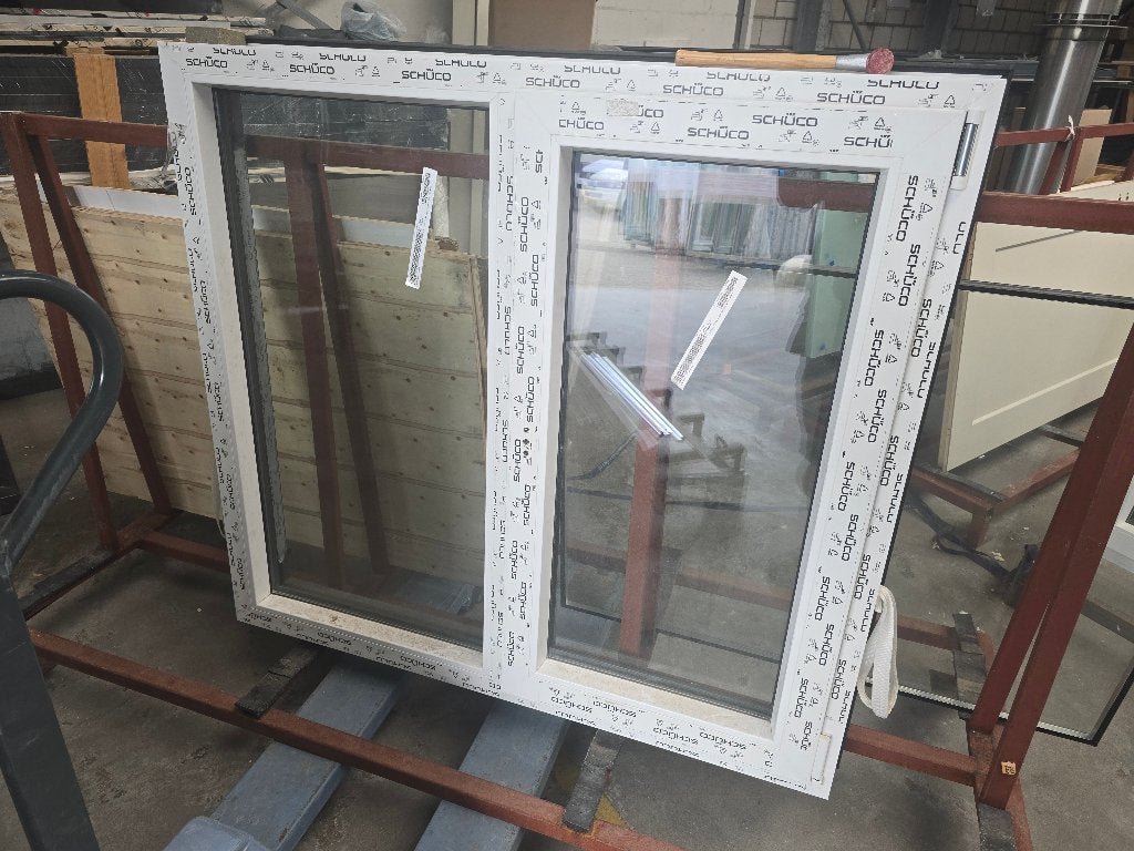 Kunststof raam kozijn Schüco (NIEUW), Kunststof, Raamkozijn, Nieuw, Inclusief glas