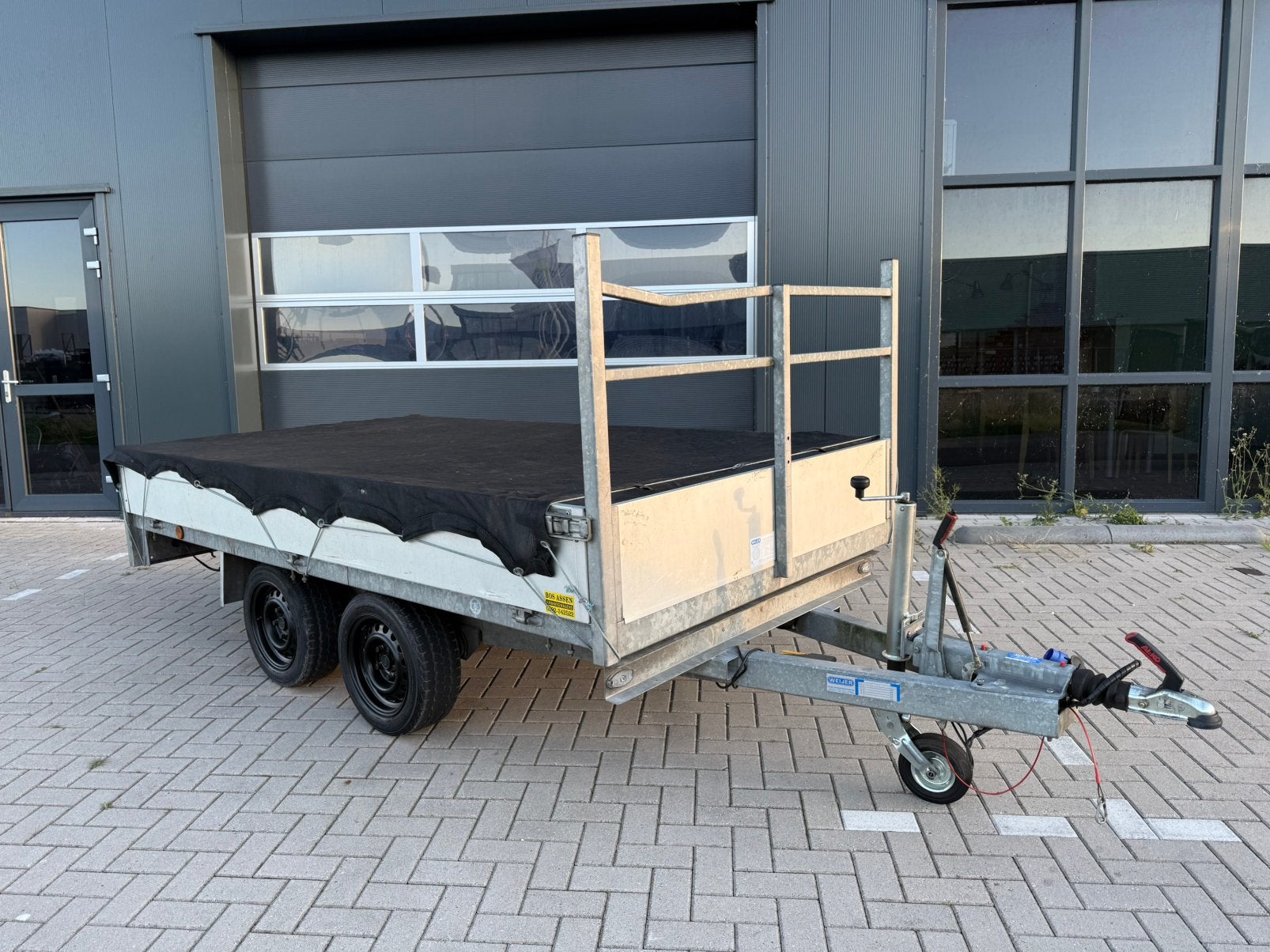 Weijer Tandemasser Kipper | 2014 | 2700 kg |, Ophalen, Zo goed als nieuw