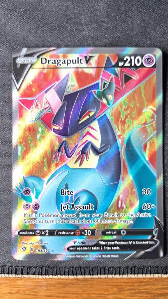 Dragapult V Rebel Clash RCL 183 Pokémon, Verzenden, Nieuw, Losse kaart, Foil