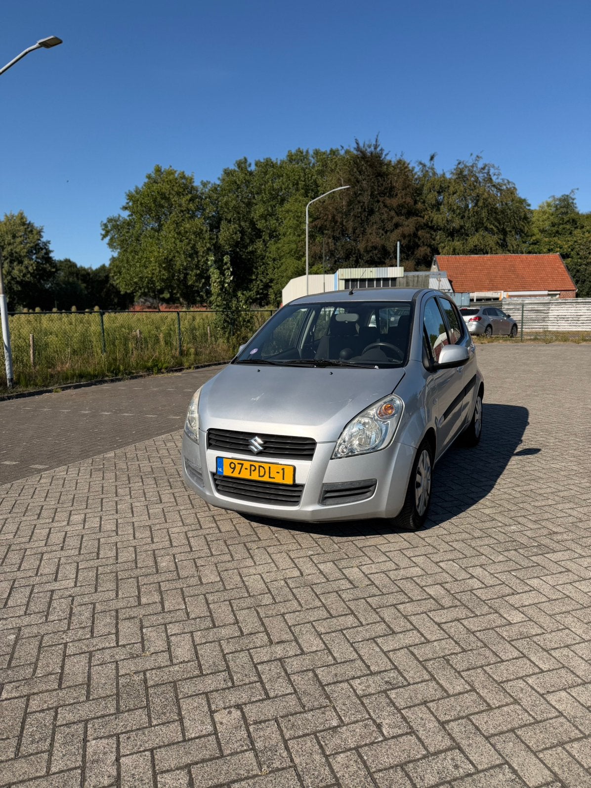 Suzuki Splash 1.0 2011 Grijs/Airco/Nap !, Auto's, Stof, Elektrische ramen, 996 cc, Origineel Nederlands