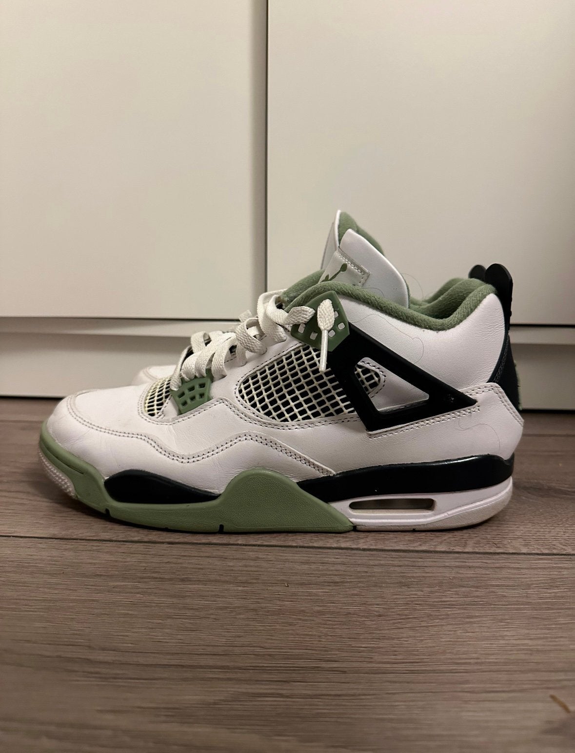 Original Jordan 4 seafoam, Wit, Ophalen of Verzenden, Sneakers of Gympen, Zo goed als nieuw