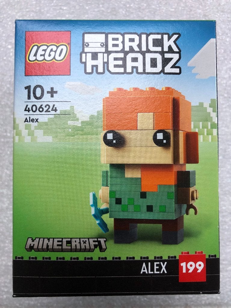 LEGO® Brickheadz 40624 - Minecraft: Alex *Nieuw*, Verzenden, BrickHeadz, Lego, Nieuw
