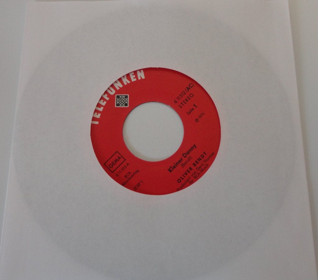 Oliver Bendt > Kleiner Danny, Ophalen of Verzenden, Gebruikt, 7 inch, Overige genres