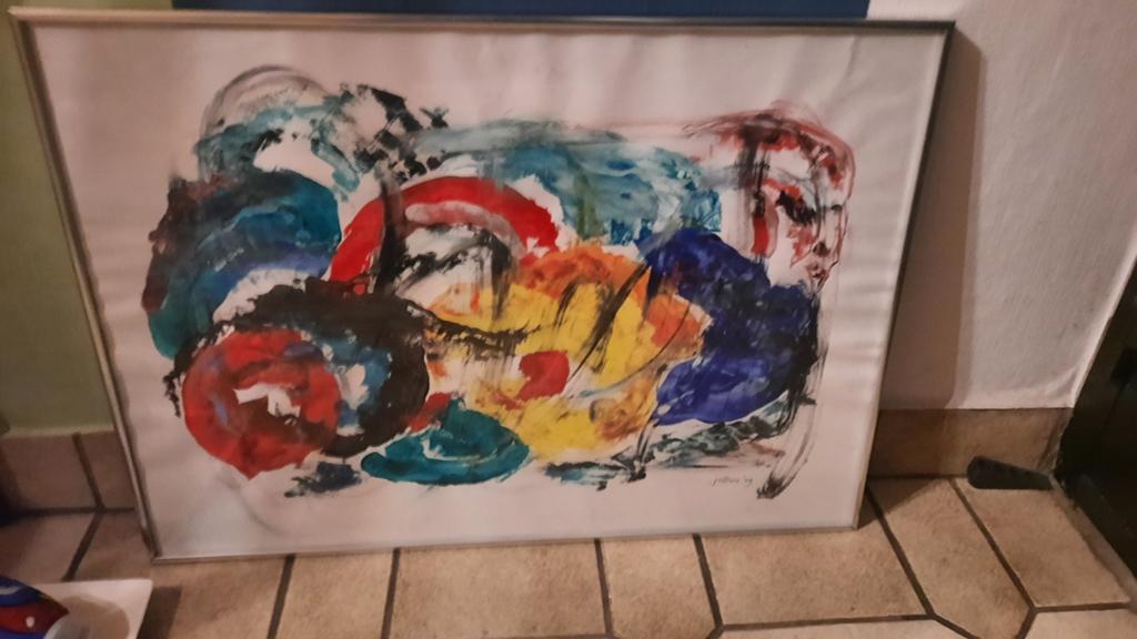 Schilderij joffers, Ophalen of Verzenden