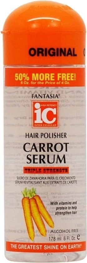 Fantasia IC Hair Polisher Carrot Growth Serum 178 ml, Ophalen of Verzenden, Nieuw, Haarverzorger of -hersteller