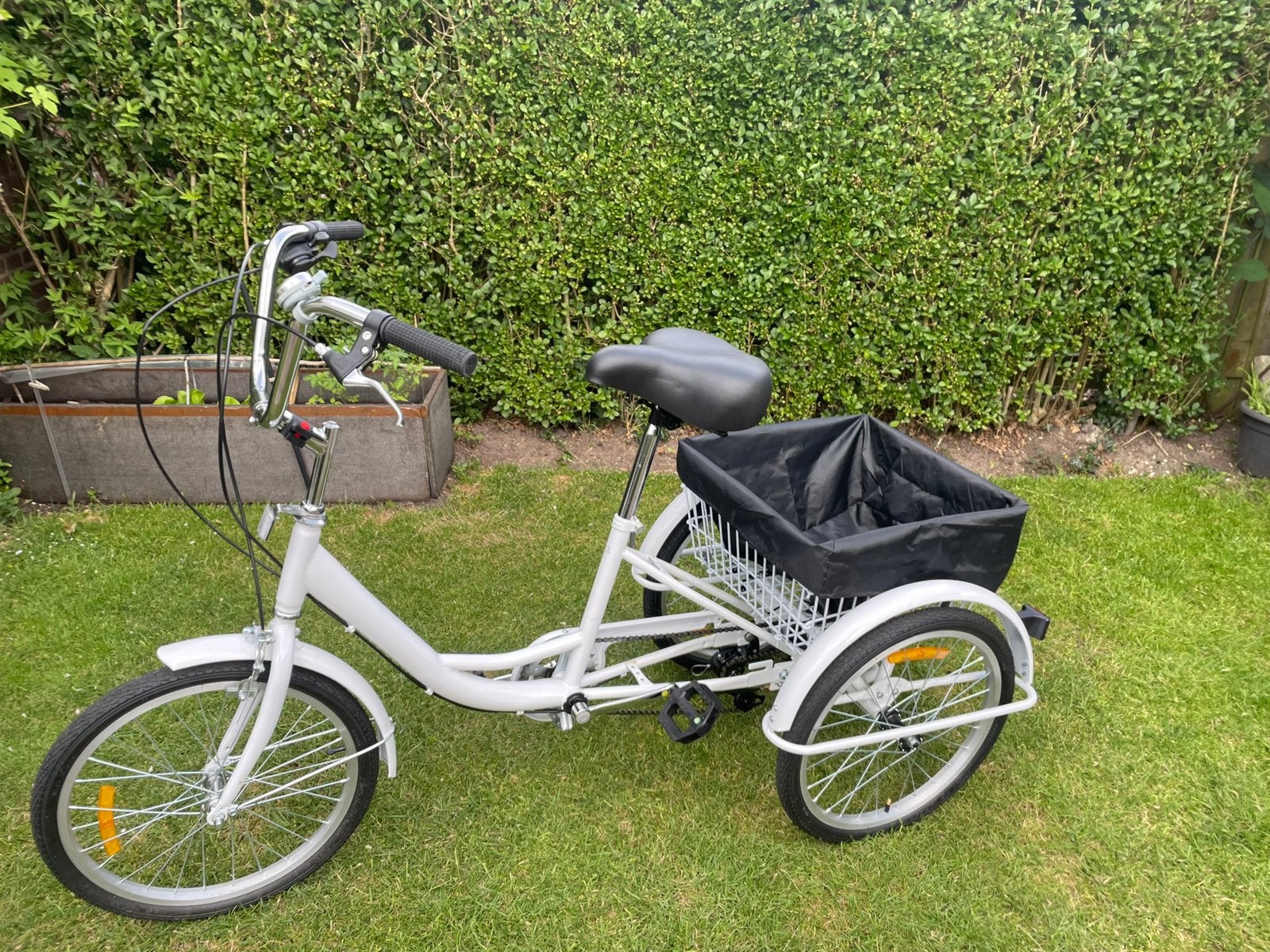 Nieuwe complete driewielfiets met 7 versnellingen, Ophalen, Nieuw, Velgrem
