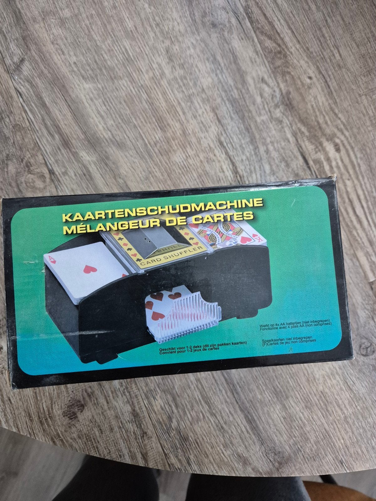 Kaartenschudmachine - Card Shuffler, Een of twee spelers, Ophalen of Verzenden, Zo goed als nieuw, Onbekend