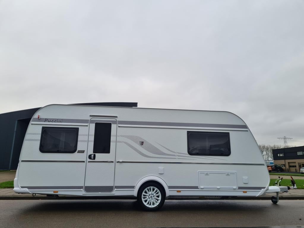 Tabbert Puccini 550 E Meeneemprijs, Caravans en Kamperen, Caravans, Rondzit, Tabbert, Bedrijf, 6 tot 7 meter