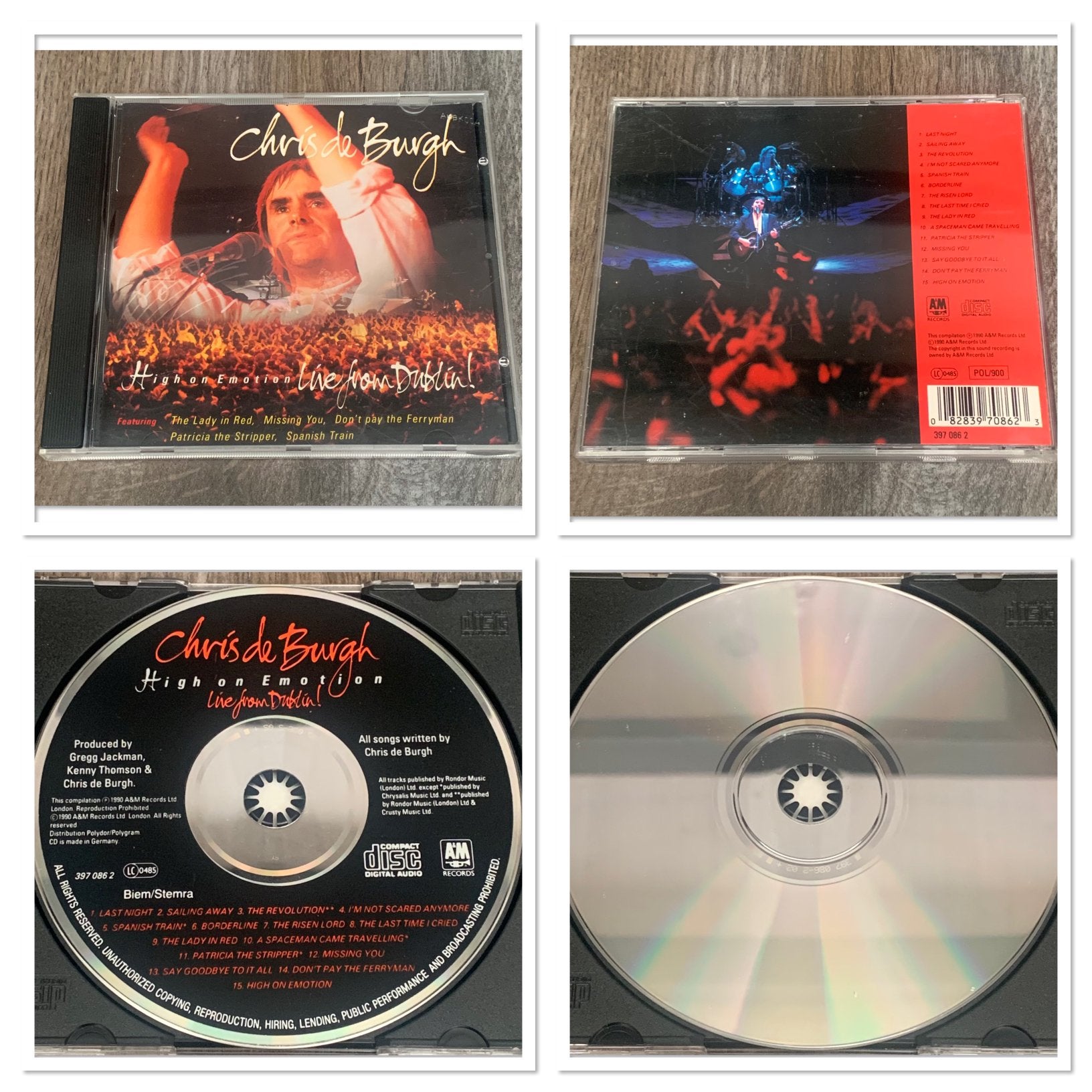 Chris De Burgh: High on Emotion (Live From Dublin), Ophalen of Verzenden