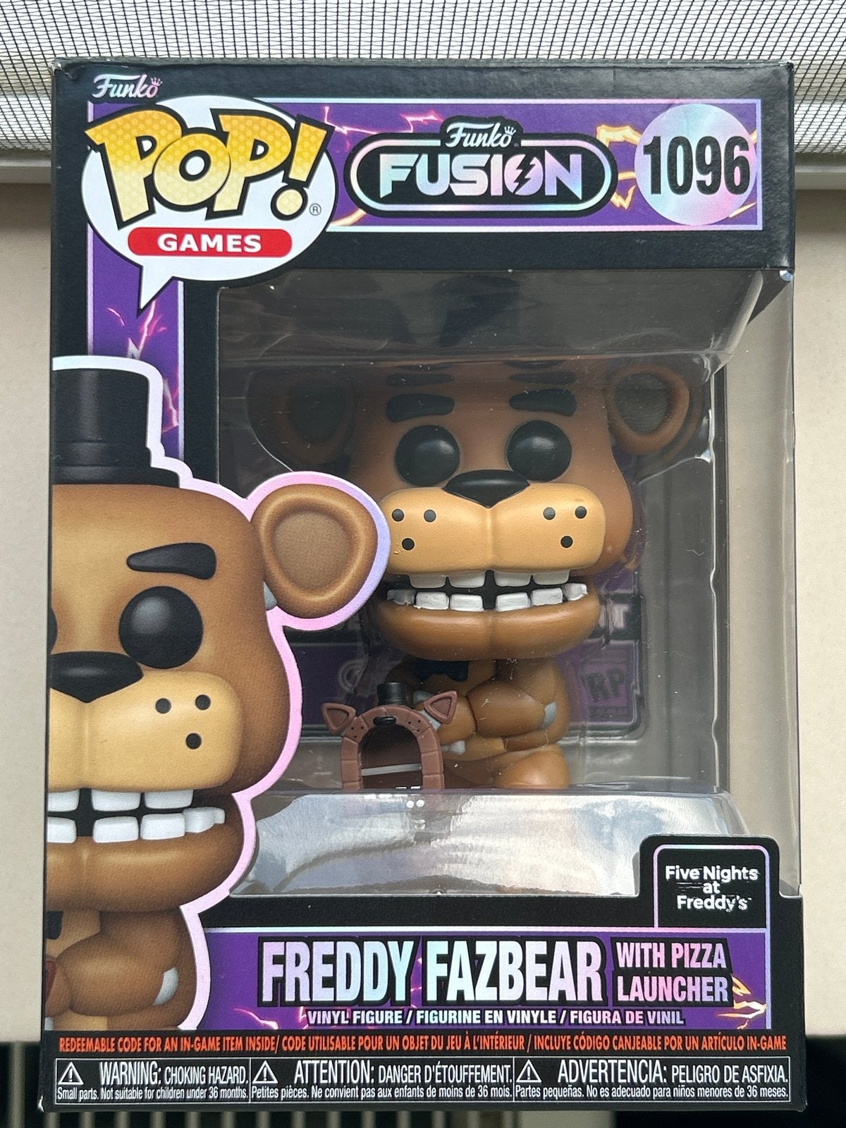 Funko Pop! Games: Freddy Fazbear met Pizza Launcher, Verzamelen, Ophalen of Verzenden, Zo goed als nieuw