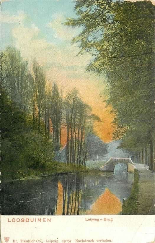 300-027-023 Den Haag Leijweg-Brug Loosduinen, Verzenden, Voor 1920, Zuid-Holland