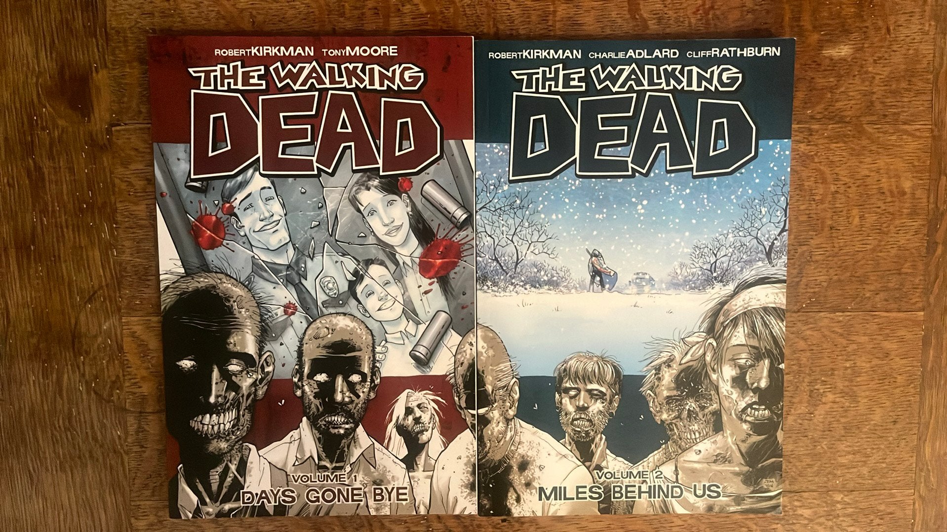 The walking dead 1,2 kirkman, Boeken, Strips | Comics, Eén comic, Ophalen of Verzenden, Zo goed als nieuw, Amerika
