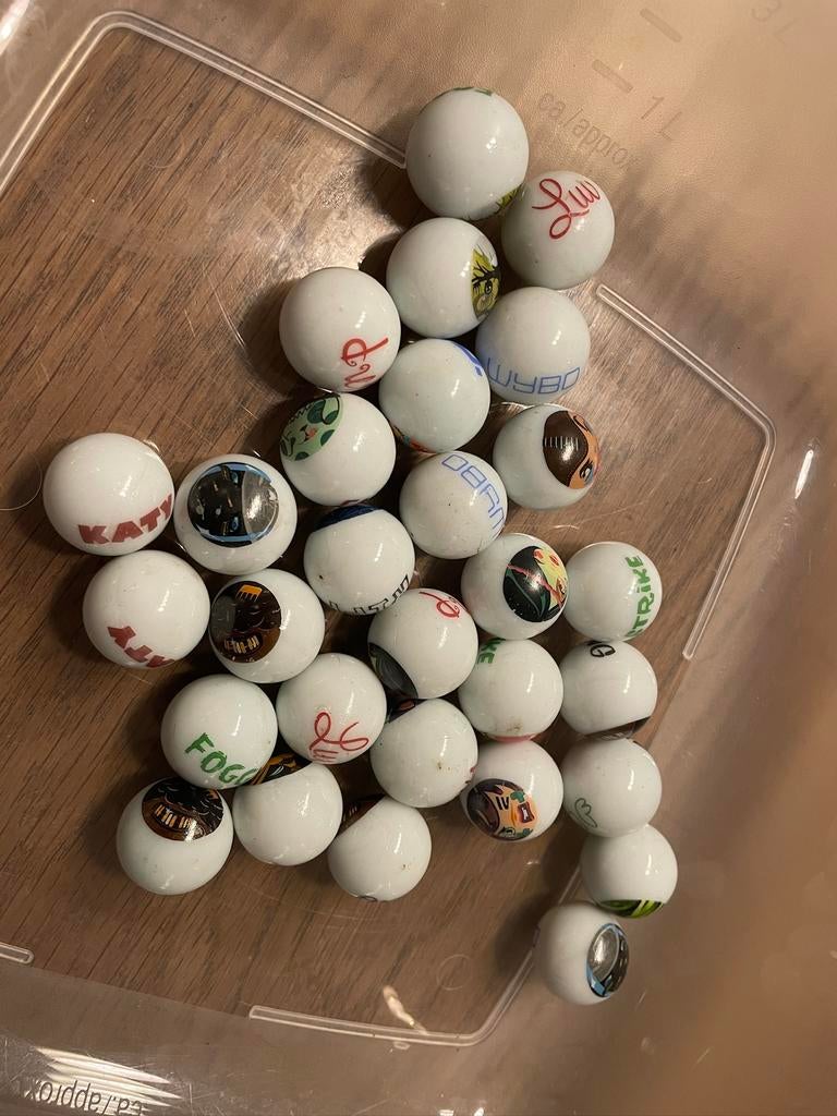 Set hema 2010 bonkies knikkers samen 2,50, Ophalen of Verzenden