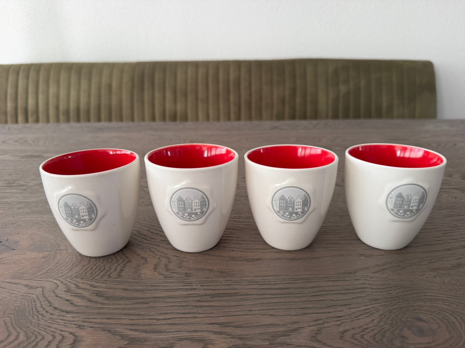Douwe Egberts Grachtenhuisjes Mokjes, Huis en Inrichting, Keuken | Servies, Overige merken, Nieuw, Ophalen of Verzenden, Overige stijlen