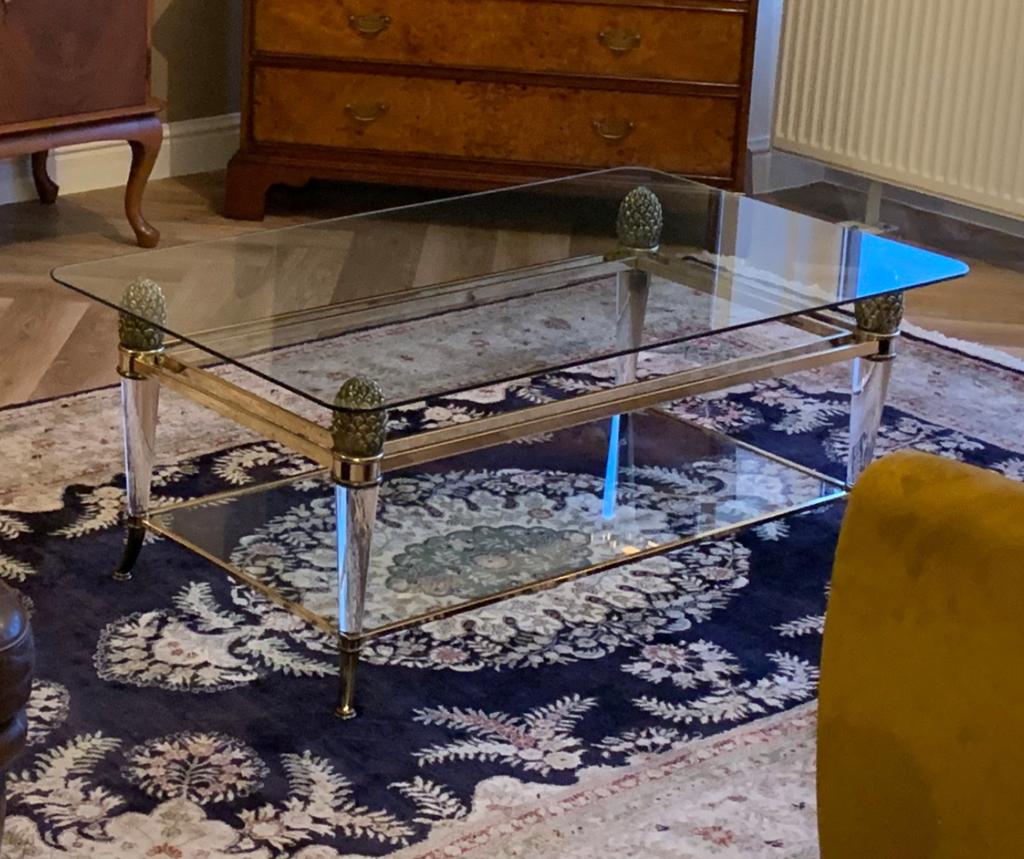 Elegante salontafel Hollywood Regency Style, Ophalen
