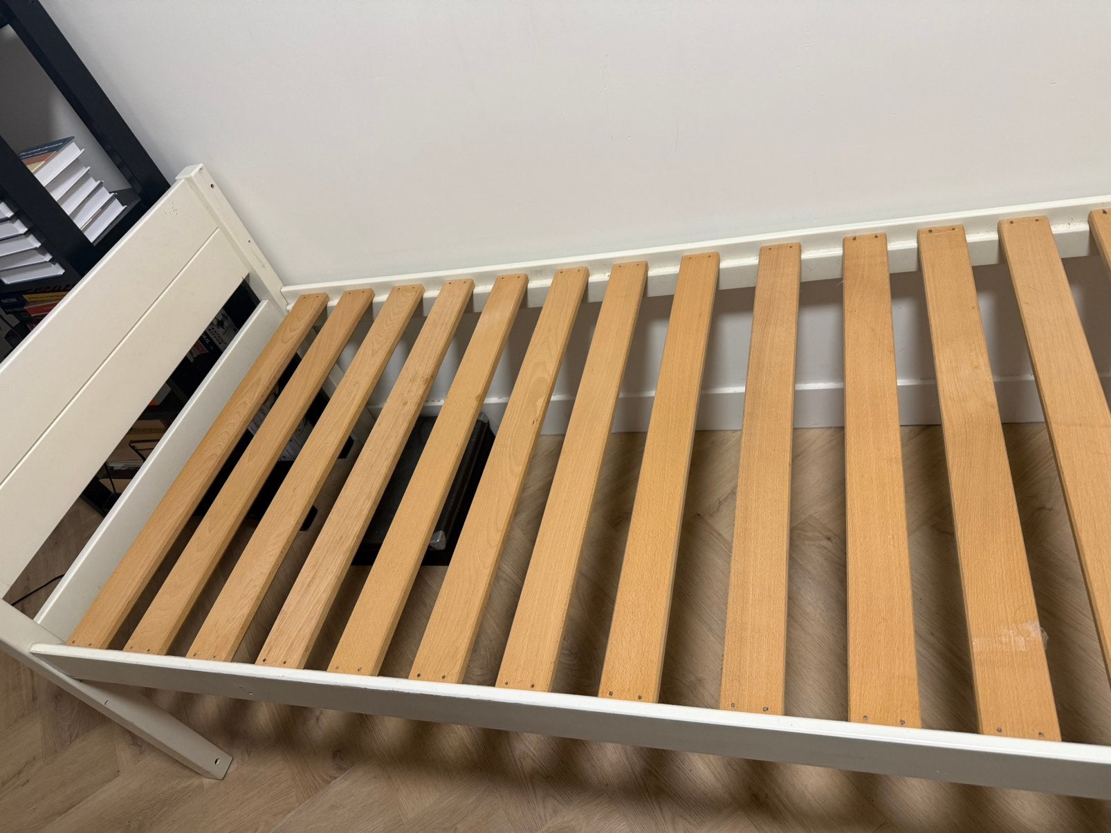 Ikea bureautje met bureaustoel en 1 persoonsbed, Ophalen, Gebruikt, Eenpersoons, 90 cm