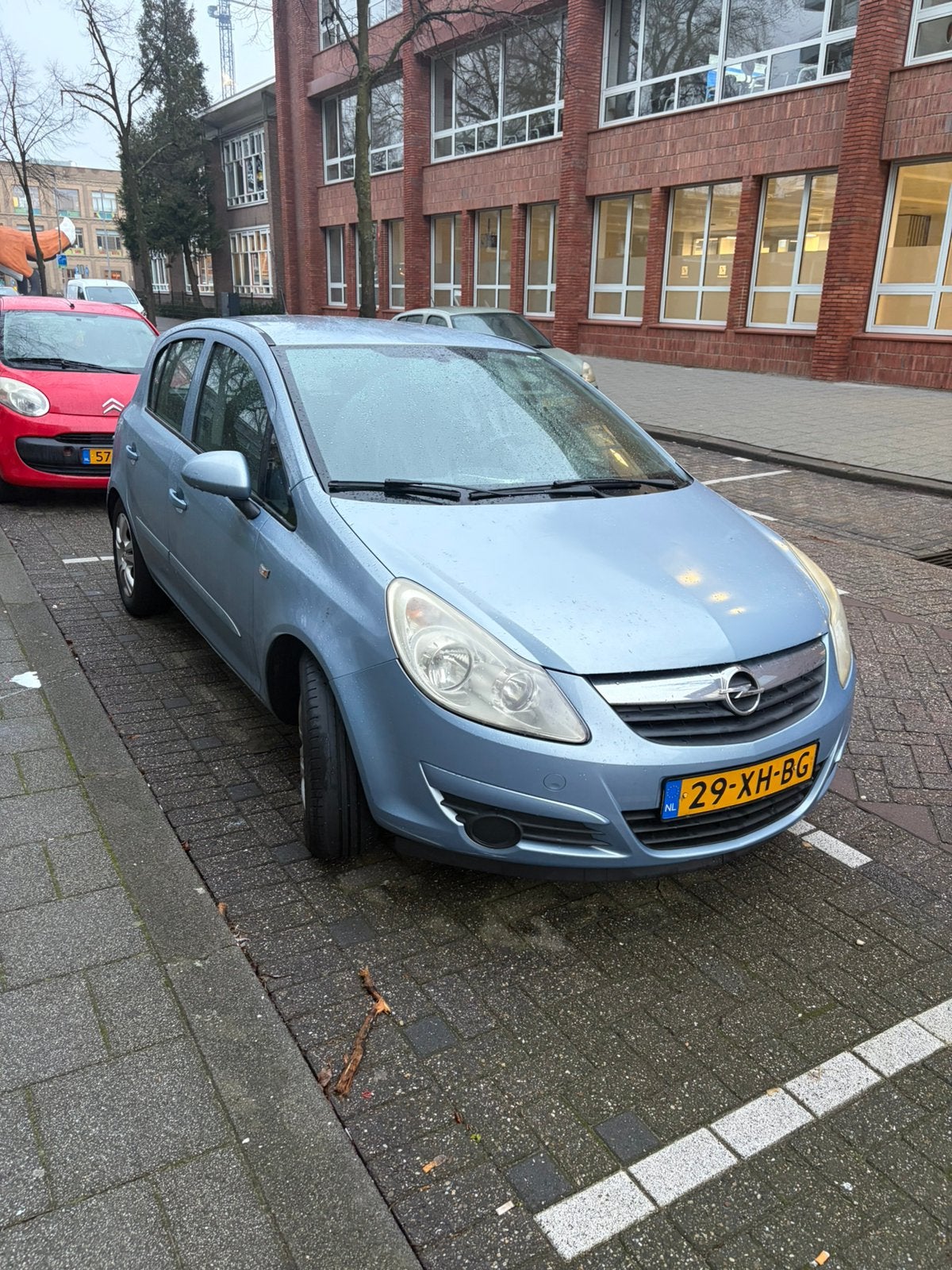 Opel Corsa 1.2 16V 5D WR 2007 Blauw, Auto's, Voorwielaandrijving, USB, 4 cilinders, Blauw