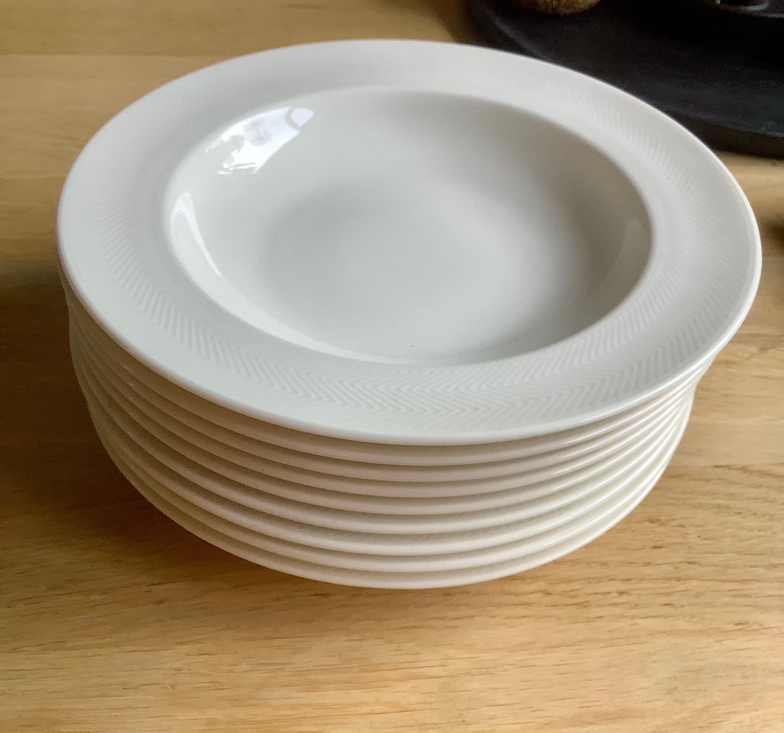 Villeroy & Boch , Look, 9 diepe borden, Ophalen of Verzenden, Zo goed als nieuw, Bord(en), Overige stijlen