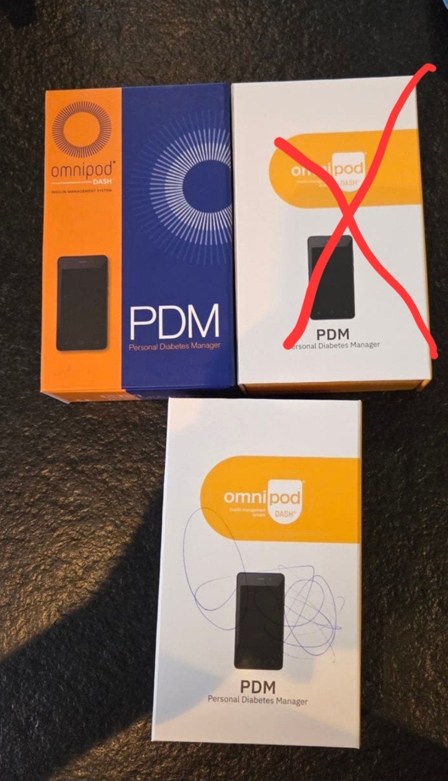 2 keer Omnipod dash pdm., Diversen, Ophalen of Verzenden, Gebruikt