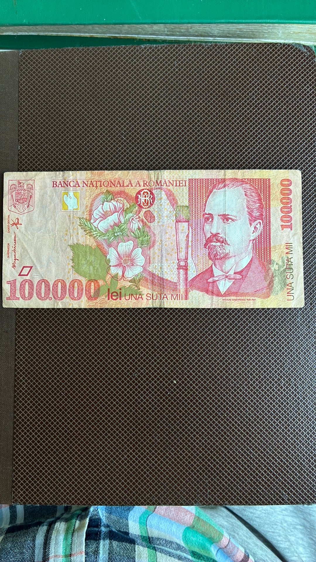 Roemenië 100.000 lei 1998, Ophalen of Verzenden, Overige landen