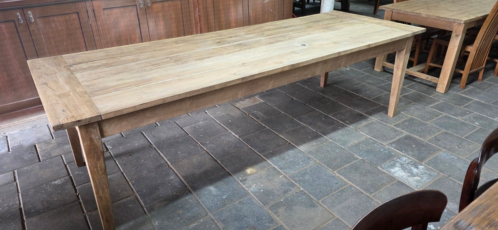 authentieke boerentafel 275x99x80 cm ~3l lades, Huis en Inrichting, Ophalen, Gebruikt, 200 cm of meer, 50 tot 100 cm