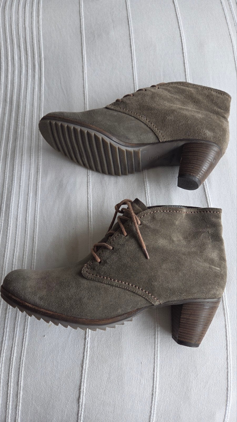 Gabor schoenen maat 7, nauwelijks gedragen, Schoenen met lage hakken, Bruin, Ophalen of Verzenden, Zo goed als nieuw