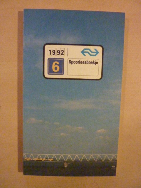 NS spoorleesboekje 1992, Verzenden, Zo goed als nieuw
