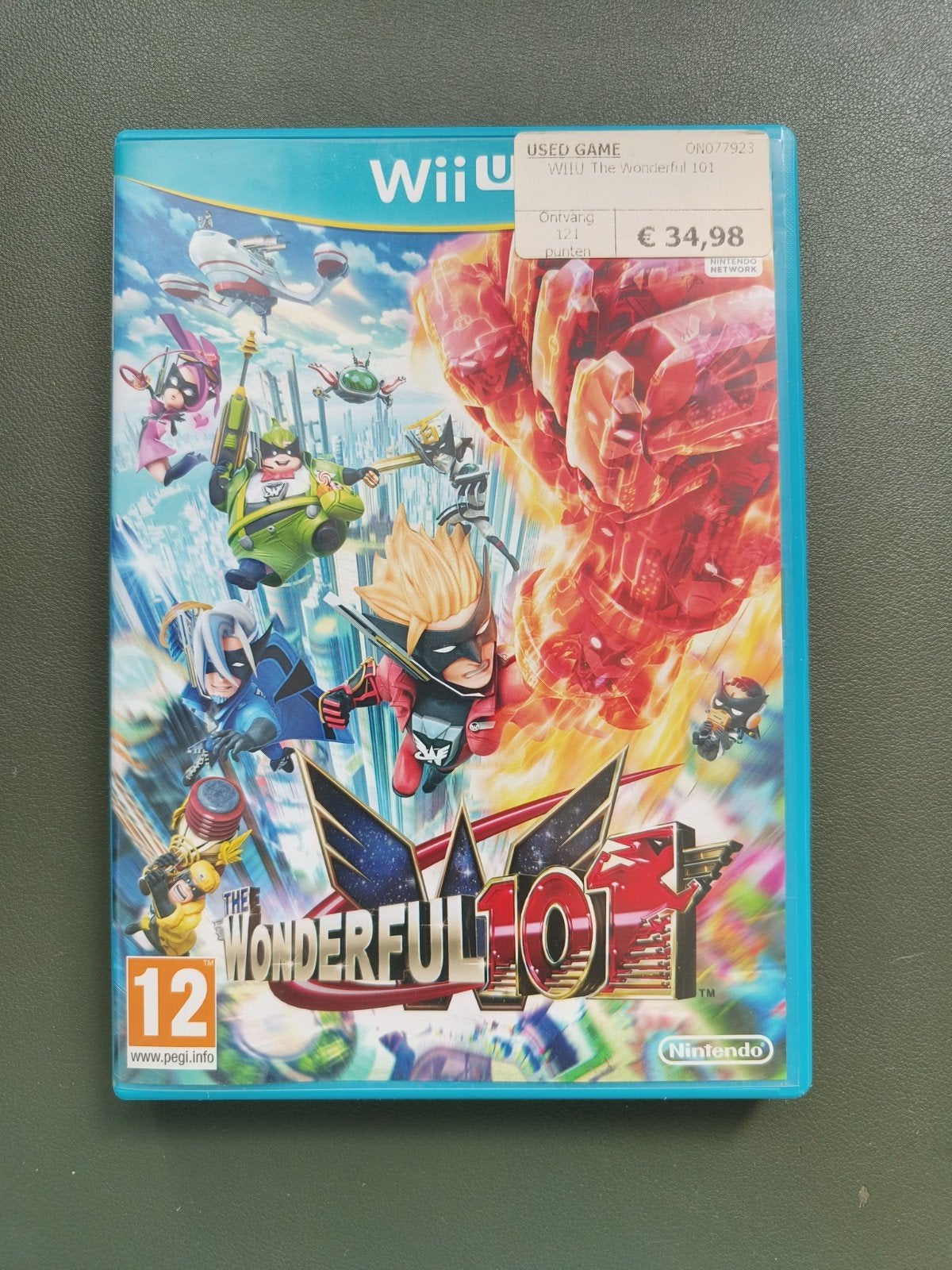 The Wonderful 101 - Wii U (Gebruikt), Gebruikt, Eén computer, 3 spelers of meer, Vanaf 12 jaar