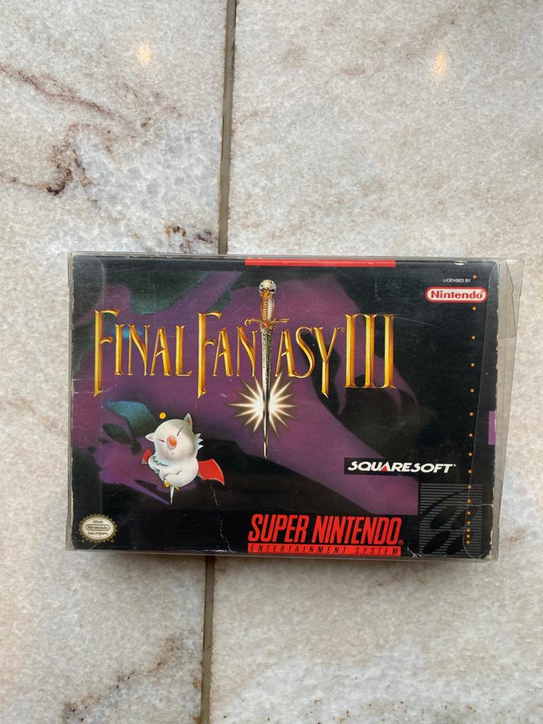 Final Fantasy III SNES USA CIB –Originele Squaresoft Release, 1 speler, Ophalen of Verzenden, Role Playing Game (Rpg), Vanaf 12 jaar