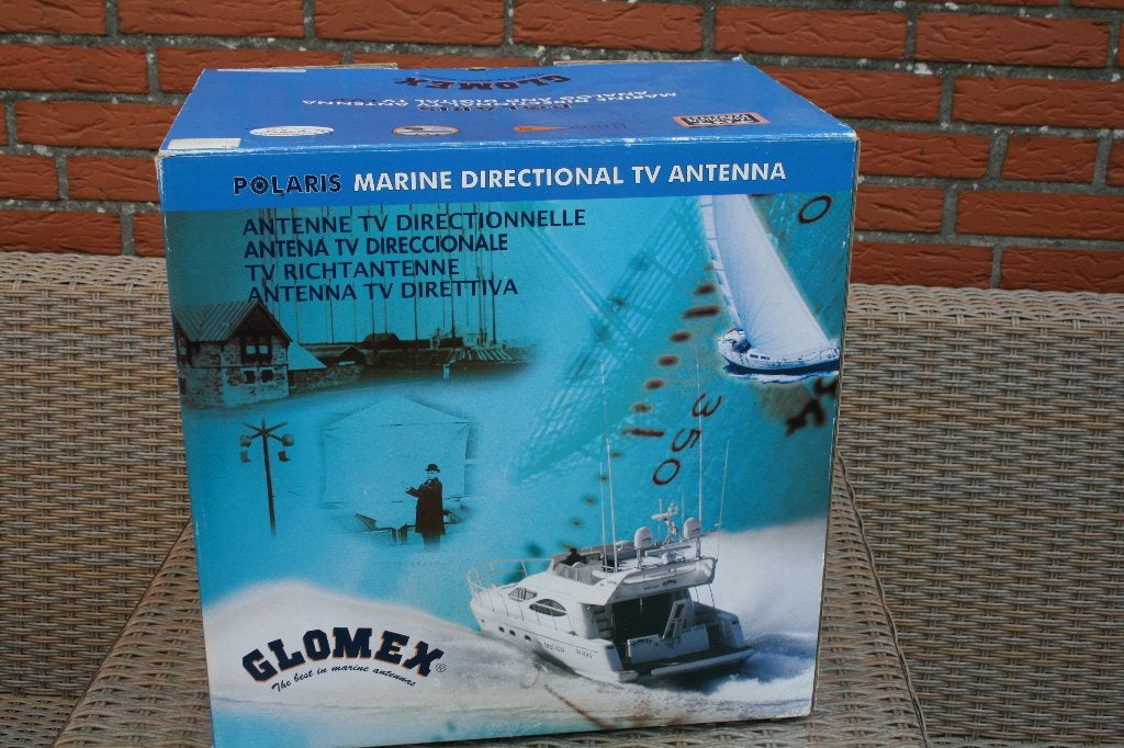 Glomex Polaris directioneel Digtaal Ananloog TV Antenne, Watersport en Boten, Ophalen of Verzenden, Nieuw, Overige typen