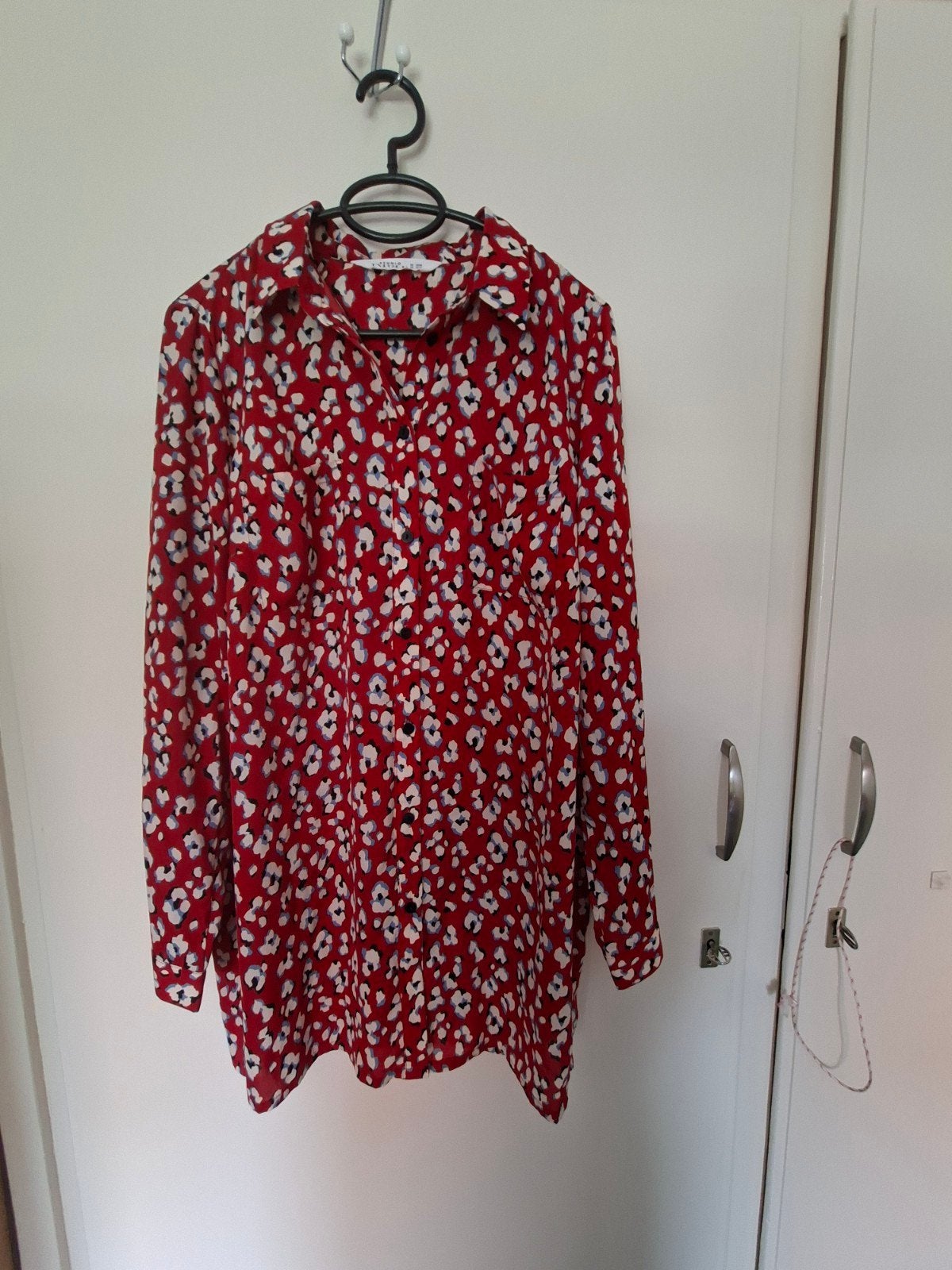 Blouse Ulla Popken (Studio Untold) maat XL 42/44), Ophalen of Verzenden, Zo goed als nieuw, Maat 42/44 (L), Blauw