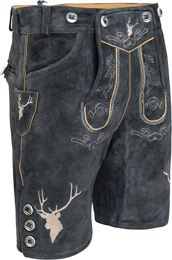 Korte lederhose 44 46 48 & 50 echt leder (laatste modellen), Nieuw, Ophalen of Verzenden, Overige thema's, Kleding